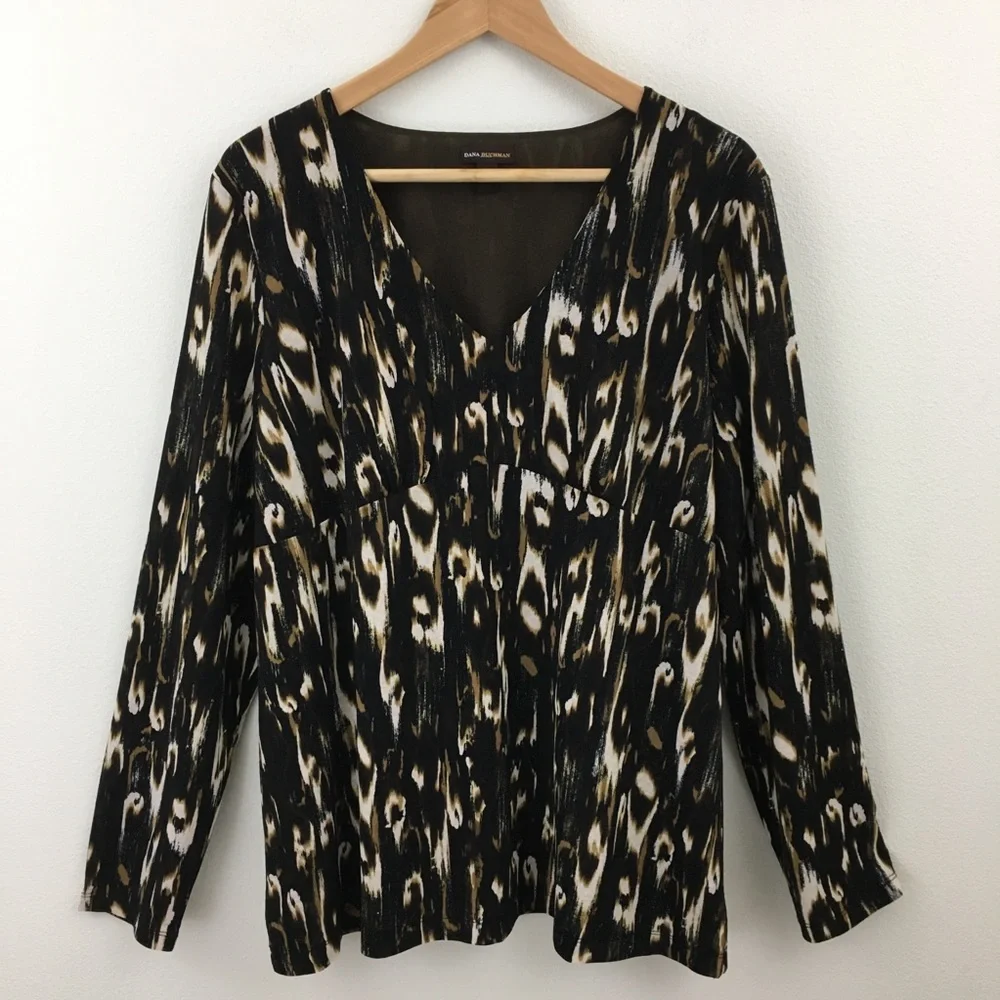 Dana Buchman | Long Sleeve Blouse - Picture 10 of 10